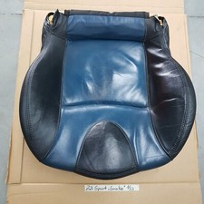 BMW Z3 Roadster Fahrer Sport Sitz Unterteil  Leder Blau Schwarz mit Sitzheizung