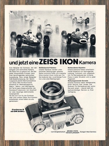 Zeiss ikon contarex - zeiss,