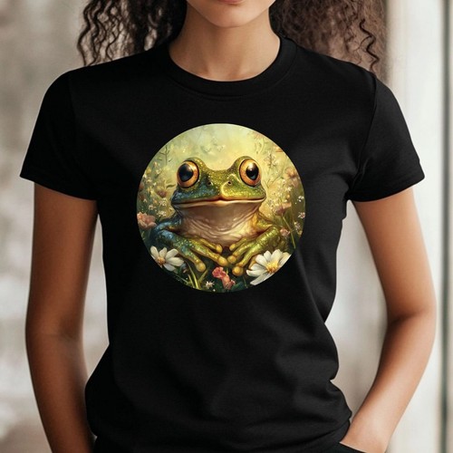 Shirt frauen frosch portrait - t-shirt,