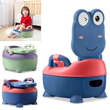 Töpfchen Babytopf WC Klo Toilettentrainer Kindertoilette Klositz Frosch-Design