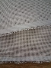 2 Handarbeitsstoff Zuschnitte ,55 breit x 75 cm, weiß 