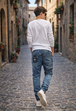 Jungen-Jeans  Denim