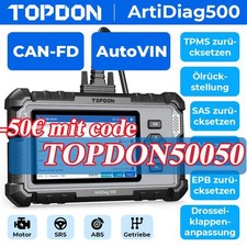 🔥TOPDON AD500 professionelles KFZ Auto Diagnosegerät OBDII scanner Auto-VIN DE
