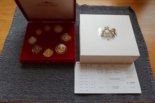 Monaco 2006 kms euro coin - kms, set
