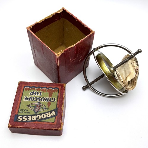 Vintage progress gyroskop - vintage,