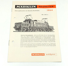 Märklin Neuheiten Katalog 1964 Werksanlage Sammler H0 alt Werbemittel 800