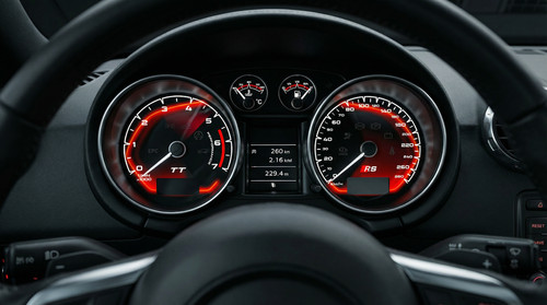 Audi cluster face upgrade - audi,