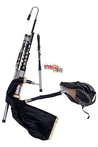 Irish uilleann bagpipe - irish,