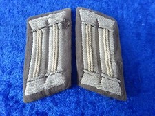 81-7) DDR NVA Dienstgrad Kragenspiegel Mot-Schützen alter Art Offizier