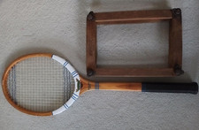 40er Jahre Dunlop Maxply Tournament Tennisschläger restauriert und neu besaitet