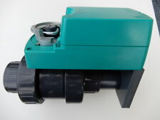 Motor Ventil Kugelhahn 50 mm für Schwimmbad-Solar-Regenwasser 24/230 Volt.