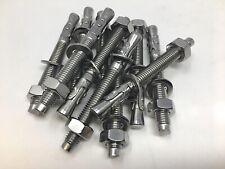 Bolzenanker M10 L 95mm Edelstahl A4 AISI 316 Inox, 10 x Dübel Schwerlast