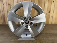 1x Original Skoda Fabia Matone Alufelge 6Jx15 ET38 Felge 5JA601025L