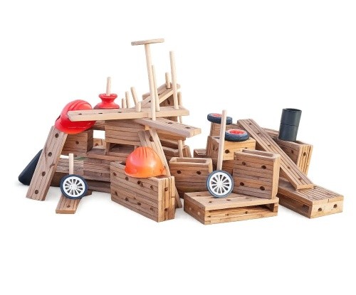 Große outdoor holzbausteine - große,