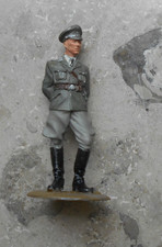 vollplastische milit. Zinnfigur, ca. 5,5 cm hoch, bemalt, BW? gemarkt "Andrea"
