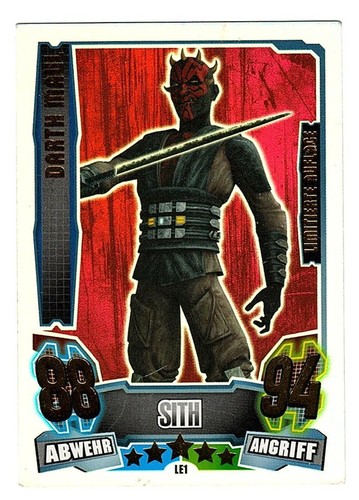 Star wars force - star, attax