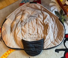 Einschlagdecke für Babyschale , gebraucht