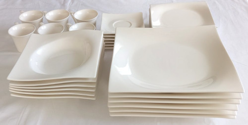 Geschirr set teilig - set,