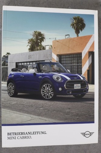Mini cabrio betriebsanleitung - mini,