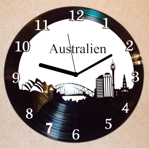 Australien wanduhr - australien,
