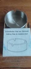 Aschenbecher 8 cm Edelstahl