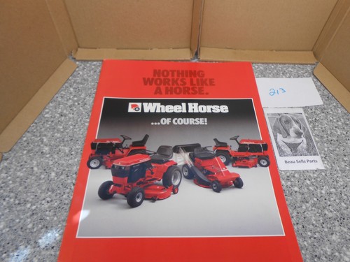 Vintage 1984 wheel - wheel, horse