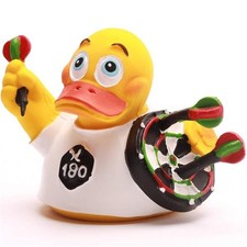 Badeente Darts Quietscheente