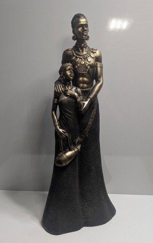 Afrikanische familie figur - afrikanische,
