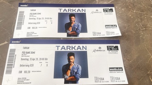 Tarkan konzertkarten - konzertkarten,