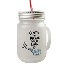 Genitiv ins Wasser, weil es