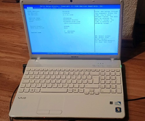 Stück sony vaio vpceb3e4e - stück:,