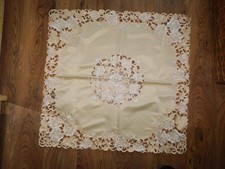 Tischdecke ,  80 x 80 cm, gelb