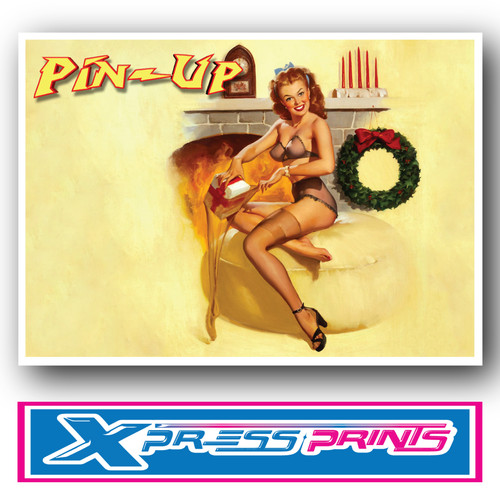 Vintage sexy pin - pin, up