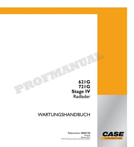 Case 621g 721g stage - case, iv