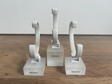 3 x Seiko  Acryl Uhrenständer Uhr Ständer Aufsteller Werbeständer Deko