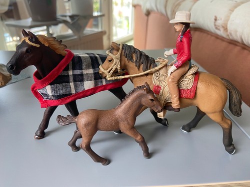 Schleich set pferde und - set,