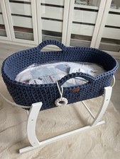 Großer Moseskorb grau –