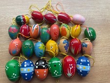 Ostern Erzgebirge Holz Osterhasen Ostereier Anhänger Baumschmuck
