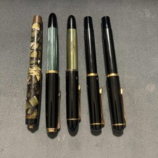 Pelikan LeBoeuf Füller Konvolut – 14K 585 Goldfeder – Vintage Sammlung