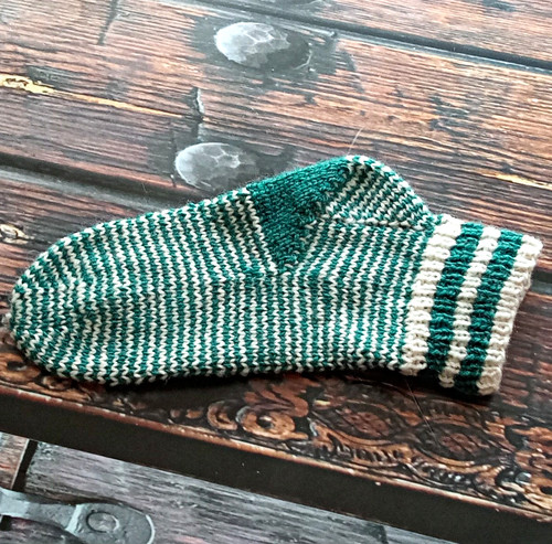 3paar handgestrickte socken - handgestrickte,