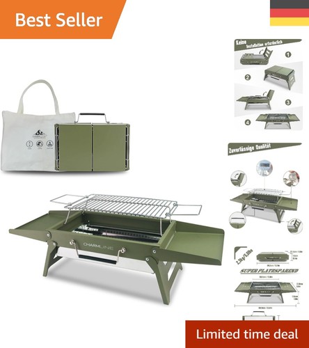 Klappbarer mini bbq grill aus - mini,