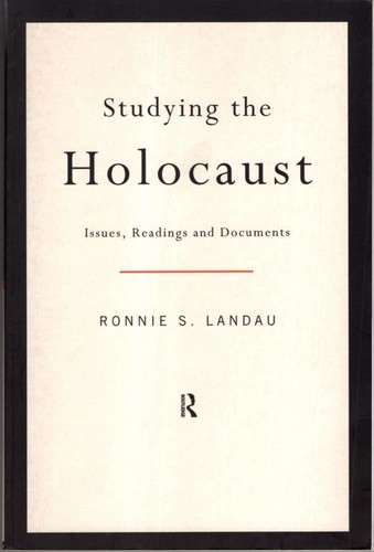 Studying the holocaust - the,