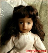 alte Schildkröt Spielpuppe "Bella" •  Stoffkörper • hübsche Bekleidung • 50 cm 