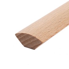 Viertelstab Massivholz 14 x 14