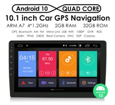 10.1 Zoll Android Autoradio 2 DIN GPS NAVI DAB+ Carplay DSP Wifi AM RDS 2+32GB