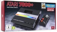 Atari 7800+Retro Konsole mit Crystal Quest Cartridge NEUWARE