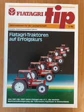 Prospekt Fiat Fiatagri Information 1986 Traktor Schlepper Zeitschrift  7