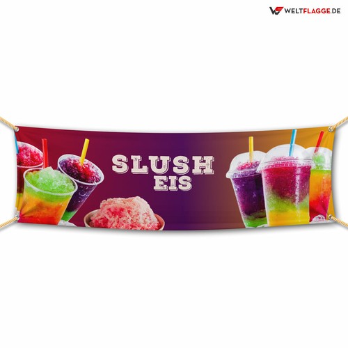 Slush eis banner werbebanner - slush,