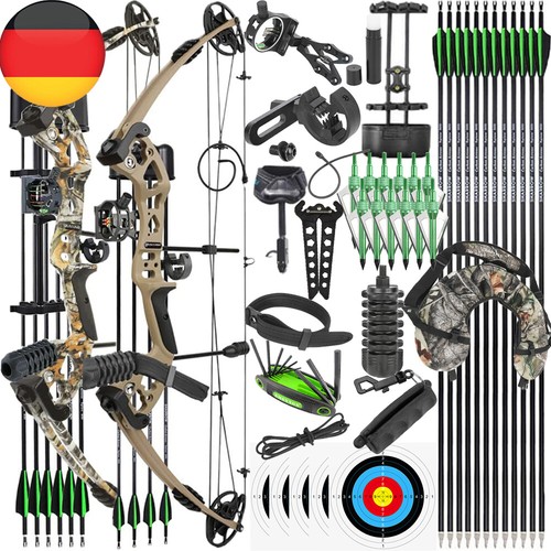 Compoundbogen set jagdbogen - set,