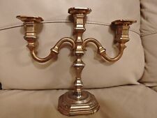 Original Nagel Quist BMF Kerzenständer 70s  Kerzenhalter Gold 3 Armiger Leuchter